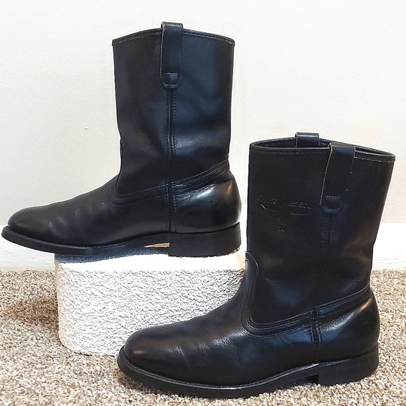 Mason Western 7D Leather Cowboy Western Boots - Picture 3 of 8